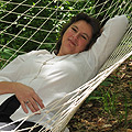 Joni in her hammock